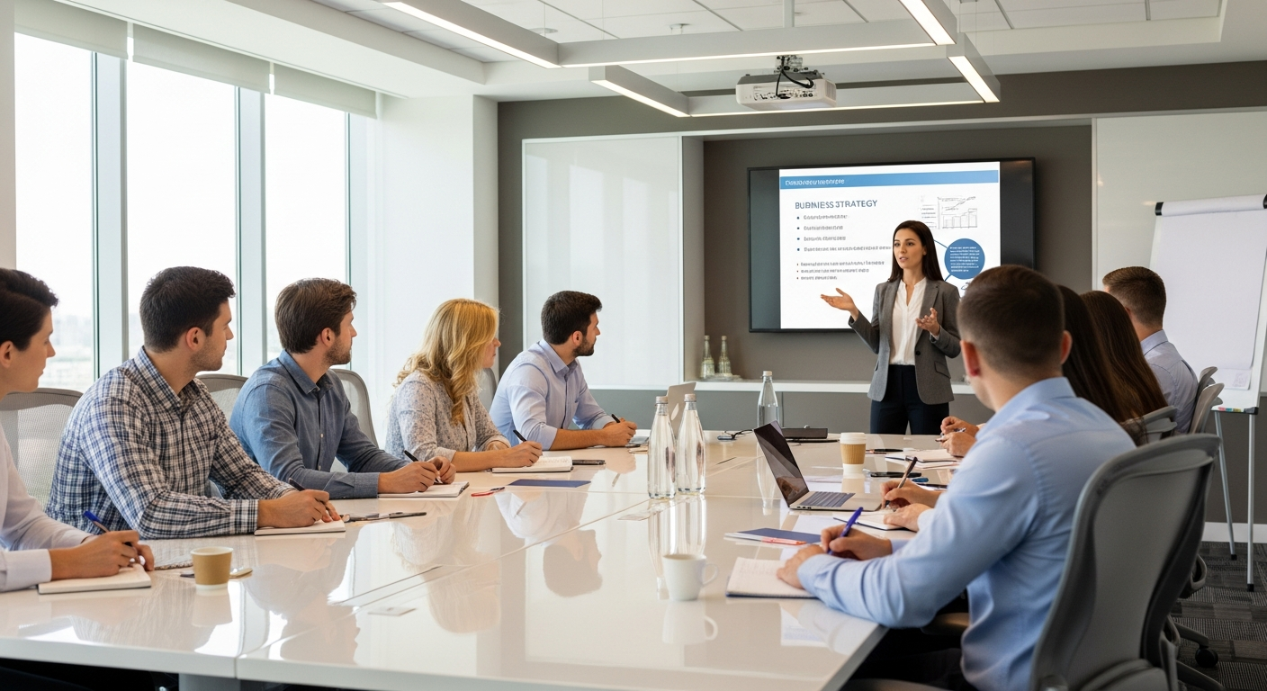 Professional workshop presentation