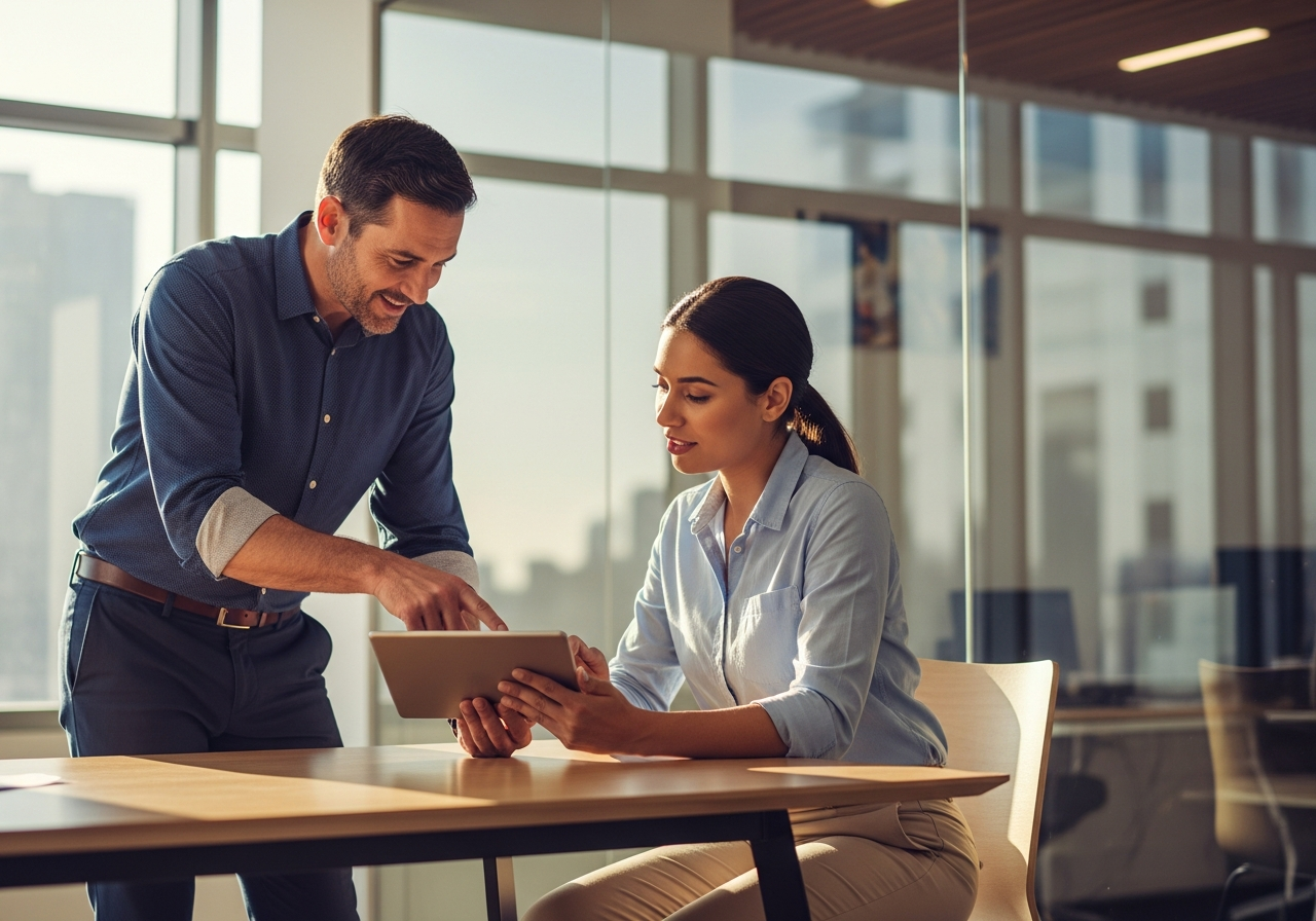 Business coaching and mentorship collaboration